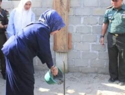 Plt Bupati Labuhanbatu Lakukan Peletakan Batu Pertama Pembangunan Pos Koramil 09 Negeri Lama