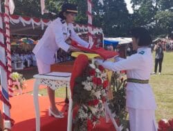Upacara HUT RI ke 79 Kecamatan Laguboti Berjalan Cukup Meriah
