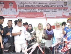 Wakil Bupati Asahan Hadir Gema Semarak Peringatan HUT RI Ke 79