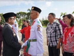 Berikut 20 Nama-Nama Paskibra Toba yang Dikukuhkan Bupati Poltak Sitorus
