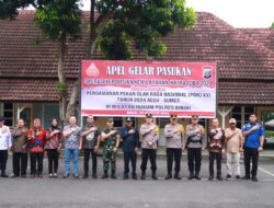 Polres Binjai Gelar Pasukan Operasi Hatra Toba-2024