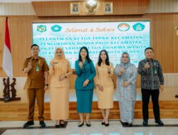 Disaksikan Kahiyang Ayu, Ketua DWP Kecamatan Medan Maimun Disahkan