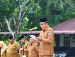 Pimpinan Apel Gabungan, Asisten II Setdakab Bahas Kemandirian Pangan, Optimalisasi Pendapatan Hingga Disiplin ASN.