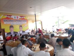 Didukung Golkar dan PKS H Zainuddin Purba-Hendro Susanto Deklarasi