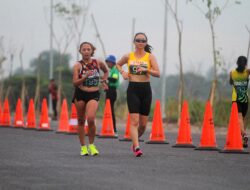Atlet Kalsel Raih Emas 20 km Jalan Cepat Putri
