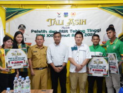 Atlit Tebingtinggi Peraih Medali PON,  PJ Walikota Tebingtinggi Berikan Tali Asih 