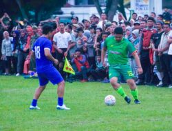 Warga Binjai Sambut Hangat Bobby Nasution di Friendly Match Silaturahmi Kolaborasi