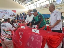 Amir Hamzah Buka Test Event PON XXI DanKejuaraan Gulat Piala Wali Kota Binja