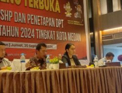 KPU Tetapkan DPT Pilkada Medan 1.799.421 Pemilih