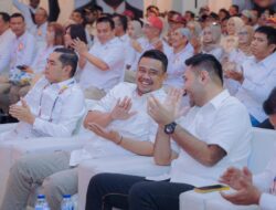 Solid Menangkan Bobby Nasution-Surya, DPC Gerindra Medan Gelar Deklarasi