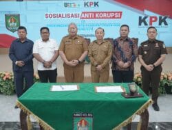 Pemerintah Kabupaten Asahan Gelar Sosialisasi Anti Korupsi di Lingkungan Pemerintah Kabupaten Asahan