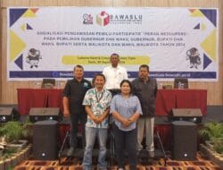 Bawaslu Toba Gelar Sosialisasi Pengawasan Partisipatif Peran Media/Pers Pilkada 2024