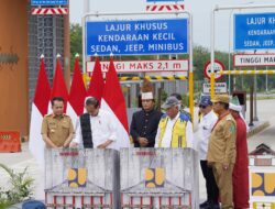 Pj Gubernur Sumut Fatoni Dampingi Presiden Jokowi Resmikan 3 Seksi Pada Ruas Tol