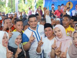 Pesan Pilkada Damai Bobby ke Relawan dan Pendukung: Jangan Jelekkan Pak Edy