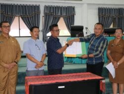 Paripurna DPRD Toba Usulkan Thomson Manurung ST Ketua DPRD Sisa Masa Jabatan 2019-2024
