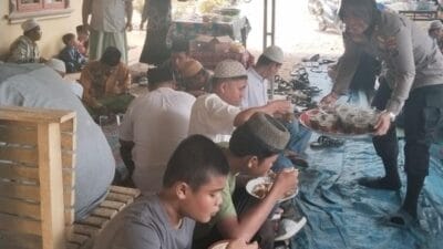 Silaturahmi Kamtibmas, Kapolsek NA IX-X Ajak Masyarakat Sukseskan Pilkada