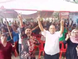 Warga Kecamatan Silaen Komitmen Untuk Memilih Na di “Tonga-Tonga i”