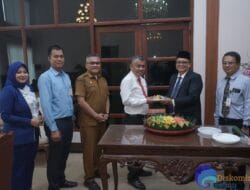 Kunjungan Pimpinan PT BANK SUMUT Cabang Kisaran di Ruang Kerja Pjs Bupati Asahan