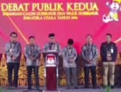 Debat Publik Kedua Calon Gubernur Sumut: Ketua KPU Sumut Minta Masyarakat Cermati Visi Misi Paslon