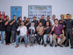 Pasangan Cabup/Cawabup Maya-Jamri Paparkan Visi Misi dihadapan PWI Labuhanbatu