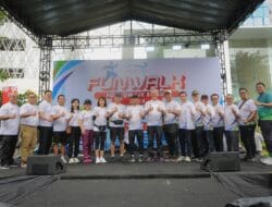 OJK dan Forkom IJK Sumut Gelar Fun Walk