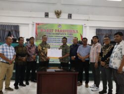 DPRD dan Pemkab Toba Sepakati RAPBD Tahun 2025 dan Ranperda Tentang Gedung dan Bangunan