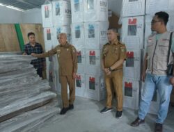 Bupati Asahan Tinjau Persiapan Pemilu 2024 Di Kecamatan