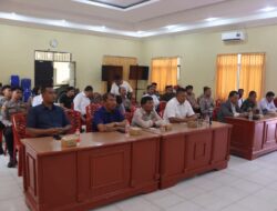 Doa Bersama Untuk Pelaksanaan Pilkada di Aula Harungguan Polres Toba