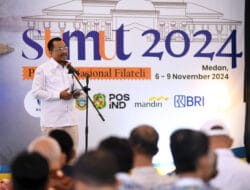 Ilyas Sitorus Apresiasi Pameran Nasional Filateli Tahun 2024