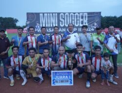 Tutup Mini Soccer PWI Asahan Cup II, Wabup Taufik Kenang Dedikasi Nurkarim Nehe