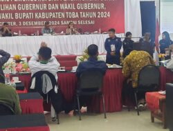 Rekapitulasi Perhitungan Suara Kabupaten Toba, Paslon Efendy-Murphy Raih Suara Tertinggi Pilkada Bupati, Paslon Bobby-Surya Raih Suara Tertinggi Pemilihan Gubernur Sumut.