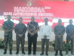 Sekretaris Daerah Kabupaten Asahan Ikuti Sosialisasi Anti Korupsi