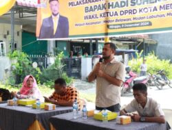 Reses, Wakil Ketua DPRD Medan Hadi Suhendra Soroti Masalah Narkoba dan Pendidikan 