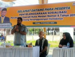 Hadi Suhendra Laksanakan Sosper Perda No. 5/2015 di Medan Marelan dan Belawan, Perkuat SDM dan Kurangi Kemiskinan