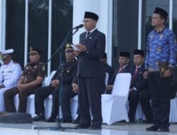 Bupati Asahan Pimpin Apel Bela Negara