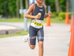 Vellicia Amel Simanullang Atlit Kembali Torehkan Prestasi Terbaiknya di Even Nasional Aquathlon Piala Panglima TNI