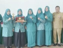 Rakornis TP-PKK, Bupati dan Ketua TP PKK Kabupaten Asahan Serahkan Beragam Penghargaan