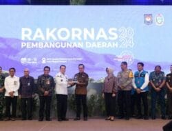 Wakil Bupati Asahan Ikuti Pembukaan Rakornas Perencanaan Pembangunan Daerah 2024.