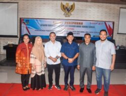 Plt Sekdako Hadiri Rapat Paripurna DPRD, Pengumuman Penetapan Pasangan Calon Walikota dan Wakil Walikota Tebingtinggi Terpilih