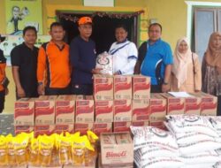 Pemerintah Kabupaten Asahan Salurkan Bantuan Musibah Banjir Pada Masyarakat Desa Sei Dua Hulu