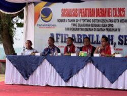 Sosialisasi Perda Kesehatan Kota Medan, Afif Abdillah Ingatkan Pentingnya Pelayanan Prima