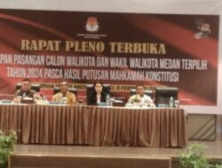 KPU Medan Tetapkan Rico-Zaki Walikota dan Wakil Walikota Periode 2025-2030