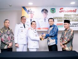 Pelantikan Bupati dan Wakil Bupati Padang Lawas, Putra Mahkota Alam Hasibuan dan Ahmad Fauzan Nasution Siap Kerja untuk Rakyat
