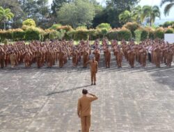 Wakil Bupati Toba Pimpin Apel Gabungan, Tekankan Kebersamaan