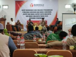 Bawaslu Sumut Gelar Rakor dan Evaluasi Pengawasan Pilkada Serentak Tahun 2024