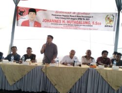 Reses Anggota DPRD Kota Medan Johannes H Hutagalung S.Sos: Warga Keluhakan Penerangan Jalan, Sampah dan Selokan Tersumbat