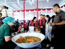 Lomba Senam Kreasi dan Kuliner Mewarnai Hari II HUT Toba ke-26