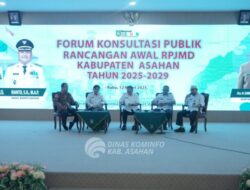 Bupati Asahan Buka Forum Konsultasi Publik Rancangan Awal RPJMD Kabupaten Asahan Tahun 2025-2029