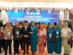 Ny. Hj. Susmirawanti Iman Irdian Saragi Resmi Dilantik Sebagai Ketua TP PKK, Tim Pembina Posyandu dan Dekranasda Kota Tebingtinggi