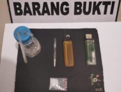 Diduga Menjual Narkotika Jenis Sabu, S alias Andi Batak Diringkus Unit Reskrim Polsek NA IX-X